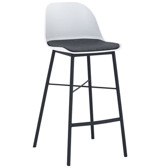 Laxmi Counter Stool - White - GFURN